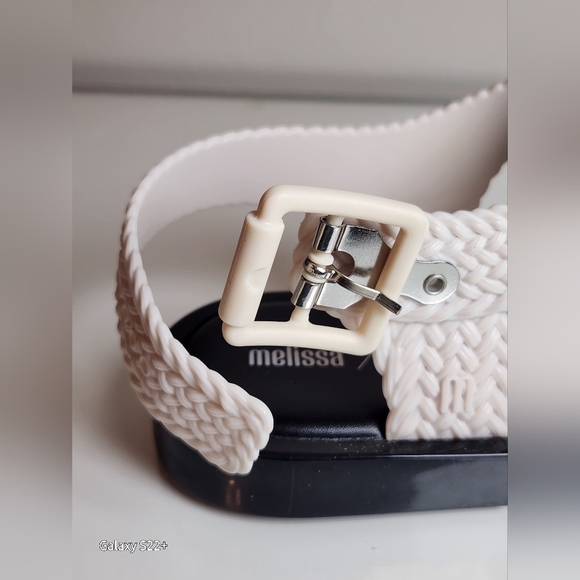 MELISSA SALINAS WOVEN SANDALS SIZE 7. MADE IN BRAZIL. - Picture 5 of 12